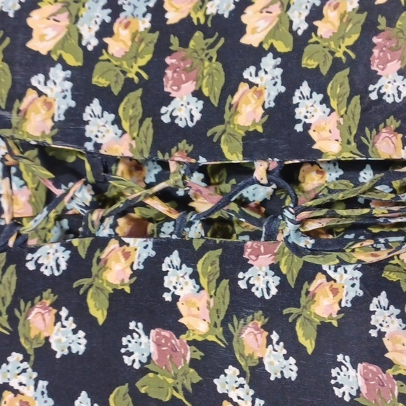 Vintage Corsett Back Tie Up Cottage Core maxi by Melanie Drucker - Picture 8 of 10